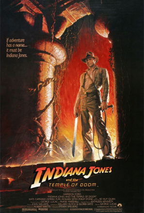Indiana Jones and the Temple of Doom (1984) Movie Poster