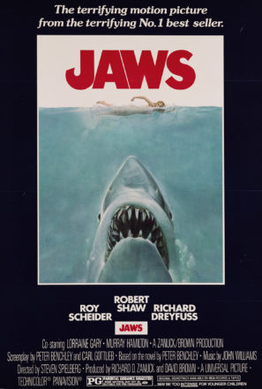 Jaws (1975) Movie Poster