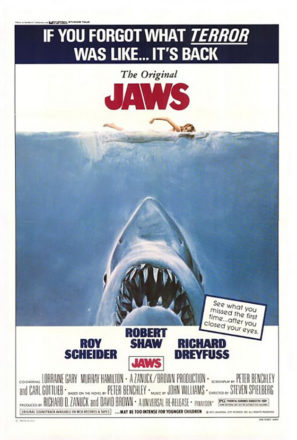 Jaws (1975) Movie Poster