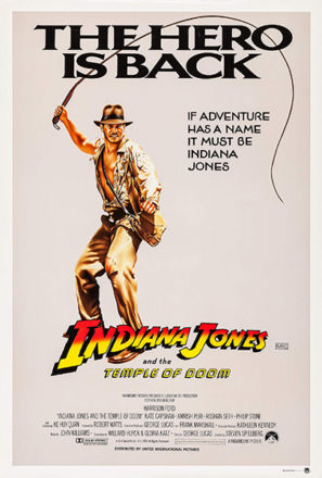 Indiana Jones and the Temple of Doom (1984) Movie Poster