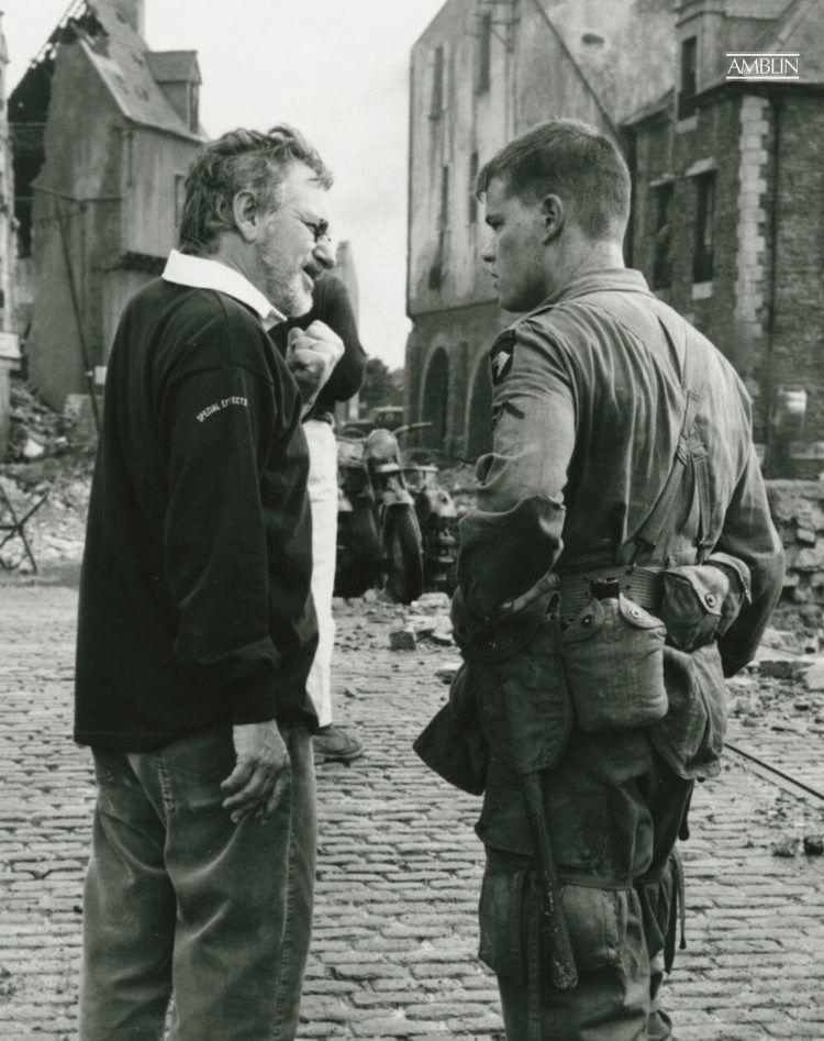 Directing Matt Damon on the fully constructed city of Ramelle
(a fictitious location), the site of the final battle in the film.